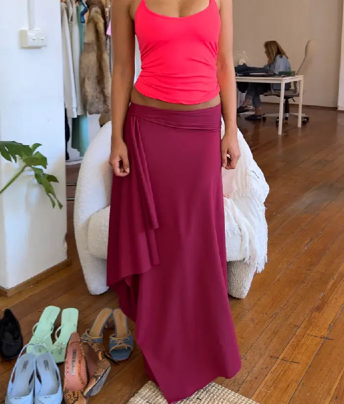 Jemima Skirt – Wine Jemima Skirt – Wine