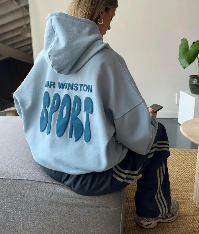 Mr Winston Frost Puff Hoodie Mr Winston Frost Puff Hoodie