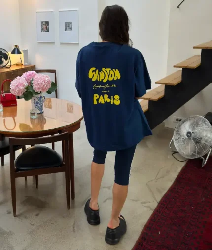 Mr Winston Navy Lounge T Shirt