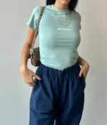 Mr Winston Sage Fitted T Shirt