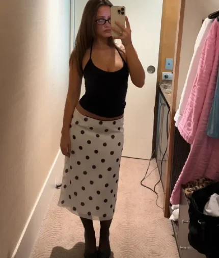 Penny Polka Dot Skirt
